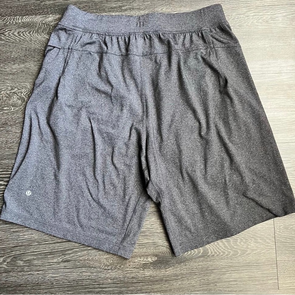 lululemon athletica Gray Men's Flat Front Shorts